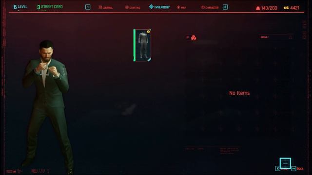 Put on the militech suit in Cyberpunk 2077 #tricks смотреть онлайн