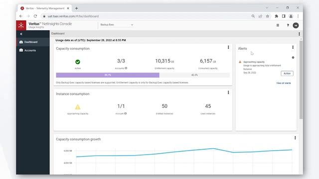 Usage Insights - Backup Exec Demo смотреть онлайн