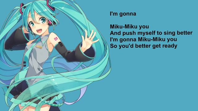 Miku Miku Ni Shite Ageru (Hatsune Miku Solo Intro) смотреть онлайн