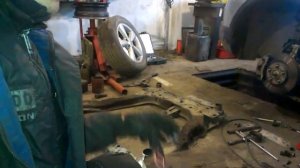 Замена сайлентблоков подрамника Nissan Qashqai, Dualis, X-Trail