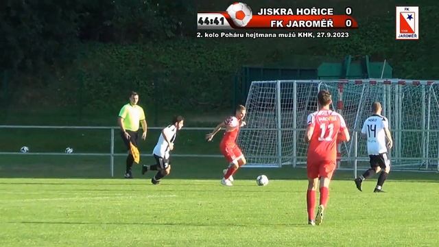 TJ Jiskra Hořice - FK Jaroměř, 27.9.2023 смотреть онлайн