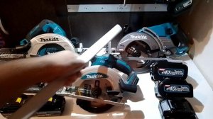 Аккумуляторные дисковые пилы MAKITA  линеек LXT 18V и LXT под пару АКБ  18V+ 18V  и XGT 40V один АК