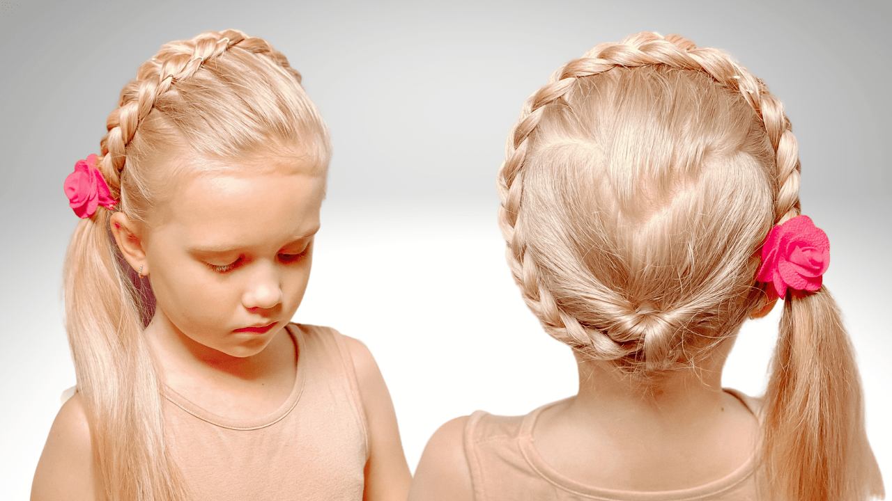 Коса за 5 минут | Прически для девочек смотреть онлайн