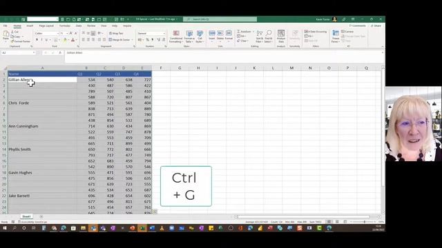 Microsoft Excel - A Great Tip on Filling Empty Rows смотреть онлайн