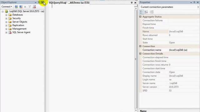 09-How to execute SQL statements using Microsoft SQL Server Management Studio (SSMS) смотреть онлайн