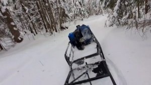 Приехал на Мотособаке Мужик на озеро! Это лучший Мотобуксировщик?!