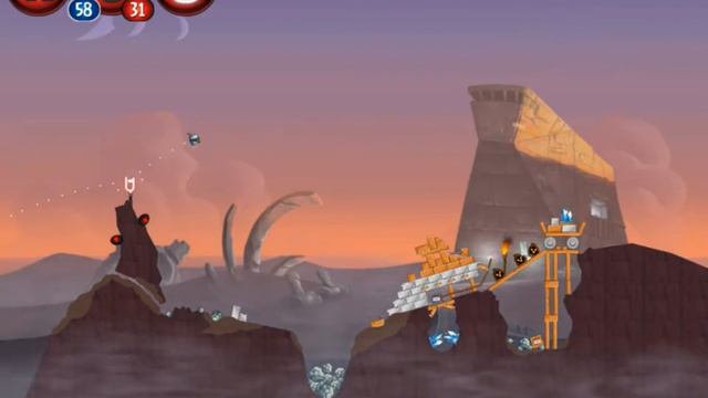 Angry Birds Star Wars 2 - Level PM-9 Master Your Destiny 3 Star смотреть онлайн