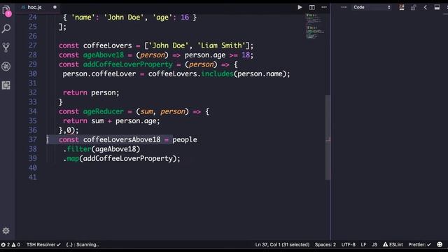 Higher Order Function in Javascript #43 смотреть онлайн