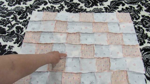 Детское одеяло из скромных лоскутков. смотреть онлайн