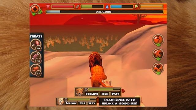 Lion Simulator -By Gluten Free Games -Compatible with iPad,iPhone,Android,Google Play смотреть онлайн
