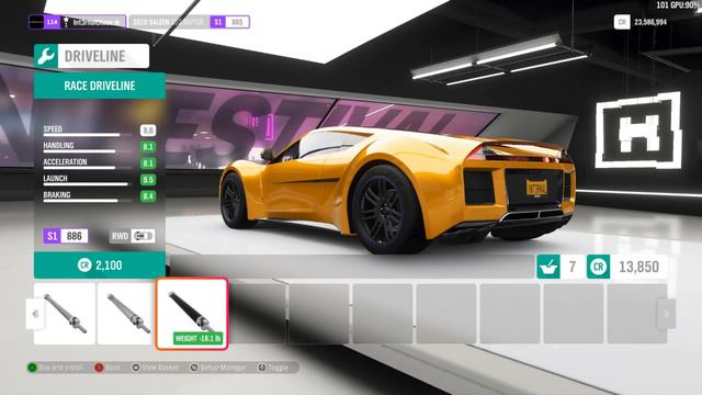Forza Horizon 4 - 2010 Saleen S5S Raptor - Customize and Drive смотреть онлайн