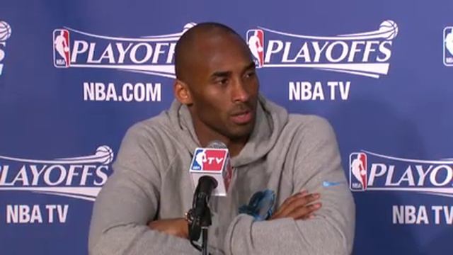Kobe Bryant Post-Game Press Conference Interview - Game 5 NBA Playoffs 2012 смотреть онлайн
