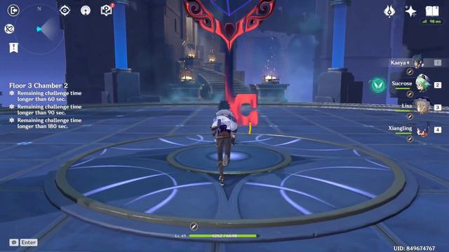 F2P Spiral Abyss Floor 3 | AR26 | Sucrose Showcase - Genshin Impact v2.3 смотреть онлайн