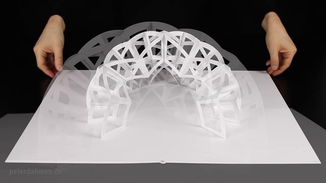 12 Pop-Up Paper Sculptures by Peter Dahmen смотреть онлайн