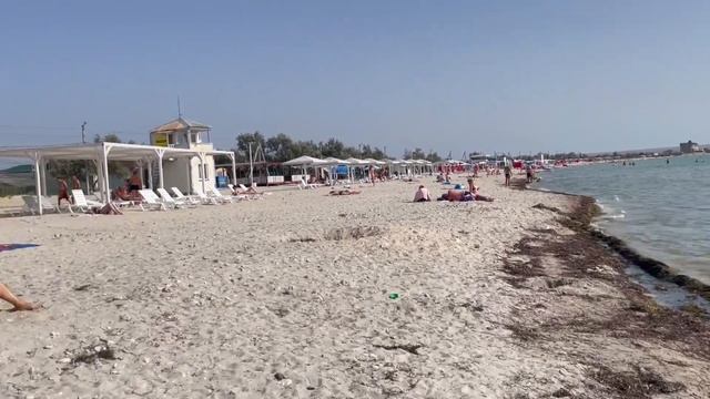 Бархатный сезон в Крыму. Лучшие пляжи Крыма - Межводное. смотреть онлайн