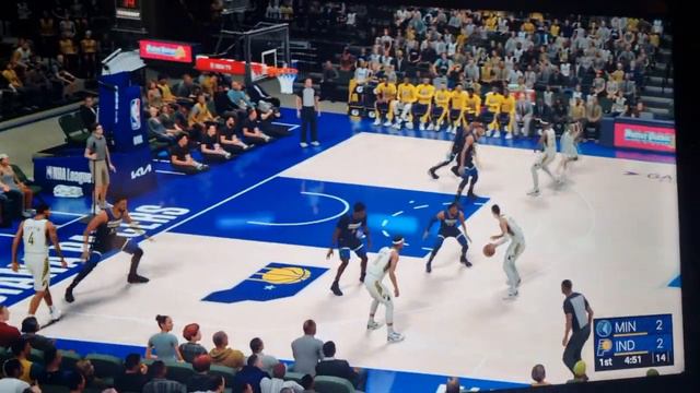 Indiana Pacers vs Minnesota Timberwolves March 8,2024 NBA 2K24 Nintendo Switch Ps4 Ps5 Xbox Yuzu 27 смотреть онлайн