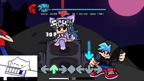 Bongo cat osu kps test