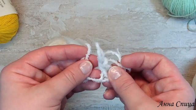 Пряжа для вязаных игрушек КРЮЧКОМ. смотреть онлайн