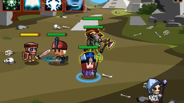 Heroes vs Monsters leveling up смотреть онлайн