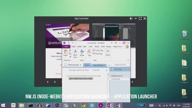 App Launcher - NW.js (Node-Webkit) Project Showcase смотреть онлайн