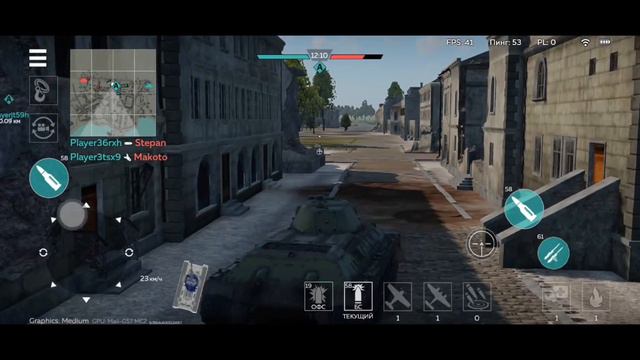 ОБЗОР ИГРЫ WAR THUNDER MOBILE #2 НА ТЕЛЕФОНЕ смотреть онлайн