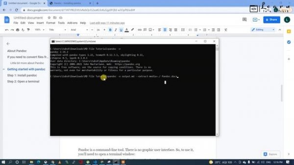 Converting Docx to md with images  | How to view this in VSCode Readable Format | Extras