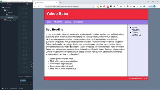 Sass Variables Tutorial in Hindi / Urdu смотреть онлайн