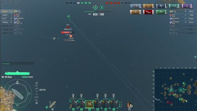 World of Warships - Hiryu. Стою до конца. смотреть онлайн