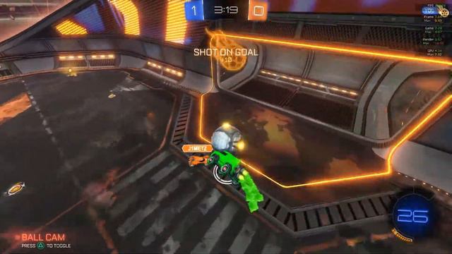 Rocket League Merc Air Dribble смотреть онлайн