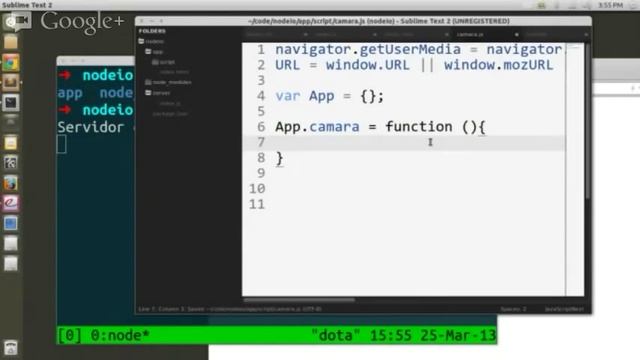 Websockets y tiempo real en NodeJS #nodeIO смотреть онлайн