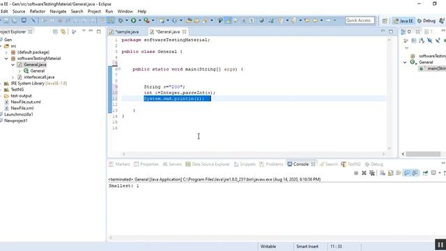 Convert String to int in Java смотреть онлайн