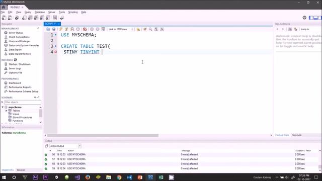 6. MySQL: Data Types, TINYINT, SIGNED and UNSIGNED смотреть онлайн