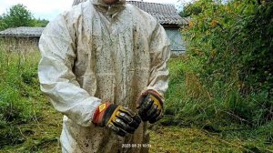 Хускварна 545RX???Покос травы.