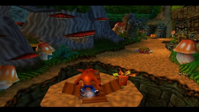 Прохождение Crash Bandicoot 2: Cortex Strikes Back №4: The Pits смотреть онлайн