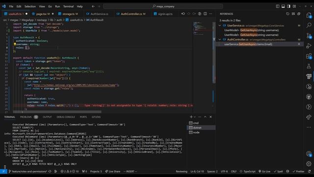 MegaApp 27 - .NET 7 / NextJs13 - Role based access смотреть онлайн