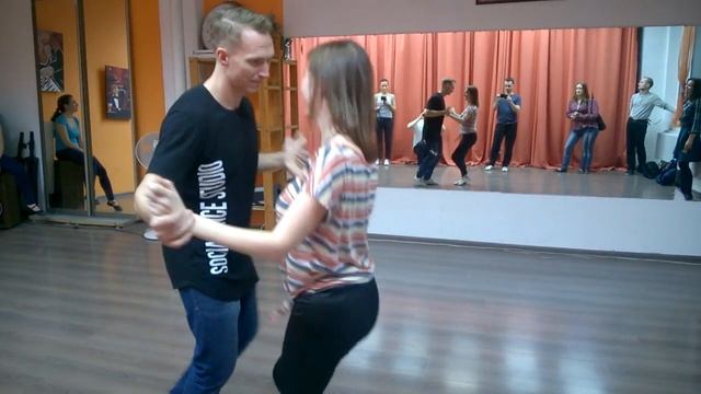 BACHATA Intermediate. Stanislav Shvetsov & Natalia Nebogatikova. 09.11.16 смотреть онлайн