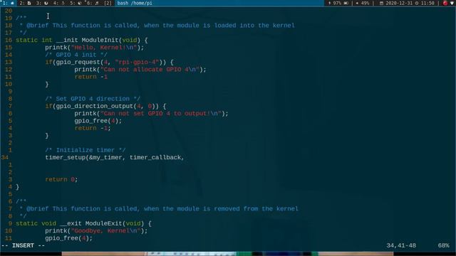 Let's code a Linux Driver - 8_ Timer in a Linux Kernel Module смотреть онлайн