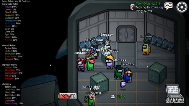 Modded Among Us смотреть онлайн