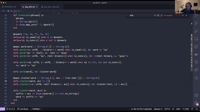 Exercism: Pig Latin - Julian Doherty смотреть онлайн