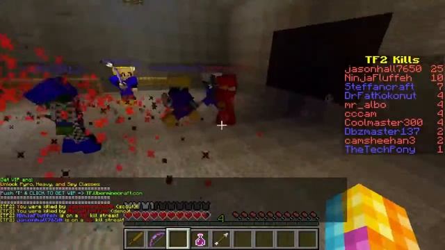 Minecraft TF2 - Mine Fortress смотреть онлайн