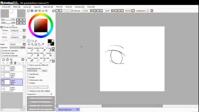 tutorial rapido de como rotar una figura en paint tool sai смотреть онлайн