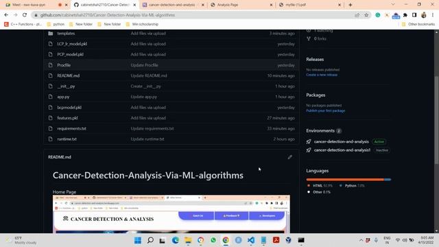 Flask App Deployment (successfully deployed) using Heroku смотреть онлайн