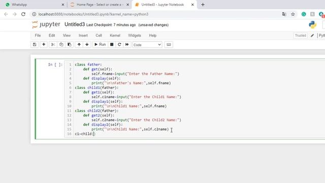 Python Object Oriented Programming in Tamil | Inheritance | Hierarchical Inheritance with Example смотреть онлайн