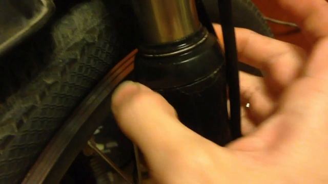 Ремонт вилки Suntour на электровелосипеде