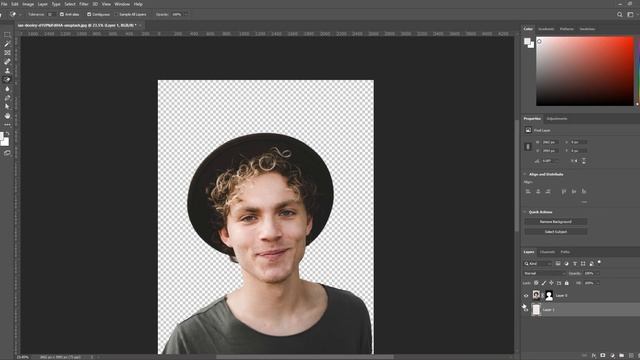 how to remove background in photoshop 2023 with One Click ︱Remove image background︱ Graphics Guru смотреть онлайн