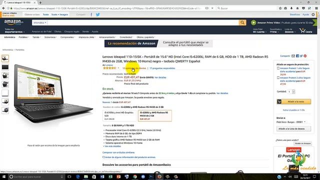 Lenovo Ideapad 110-15ISK | Portátil Lenovo excelente rendimiento a buen precio смотреть онлайн