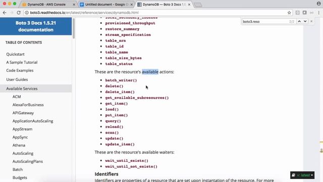AWS Boto3 - How to put item into AWS Dynamodb table? смотреть онлайн