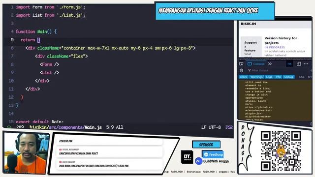 ? Membangun Aplikasi dengan #React dan #Qore | RandomScreencast смотреть онлайн