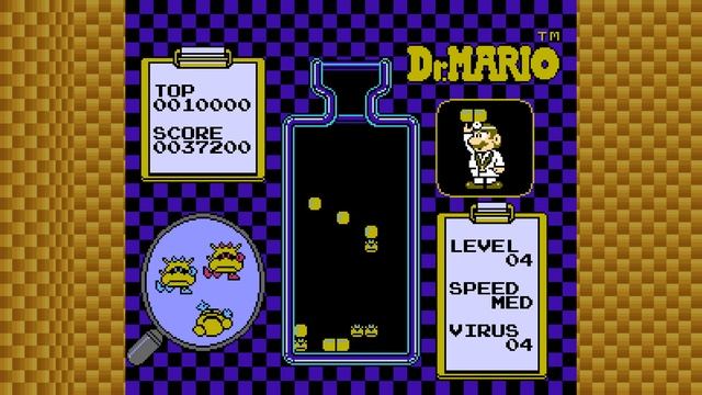 Dr. Mario but all pills and viruses are yellow смотреть онлайн