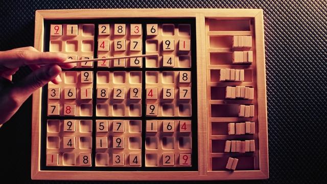 ASMR PUZZLE Wooden Sudoku Solving (n°1) ?WHISPERING смотреть онлайн